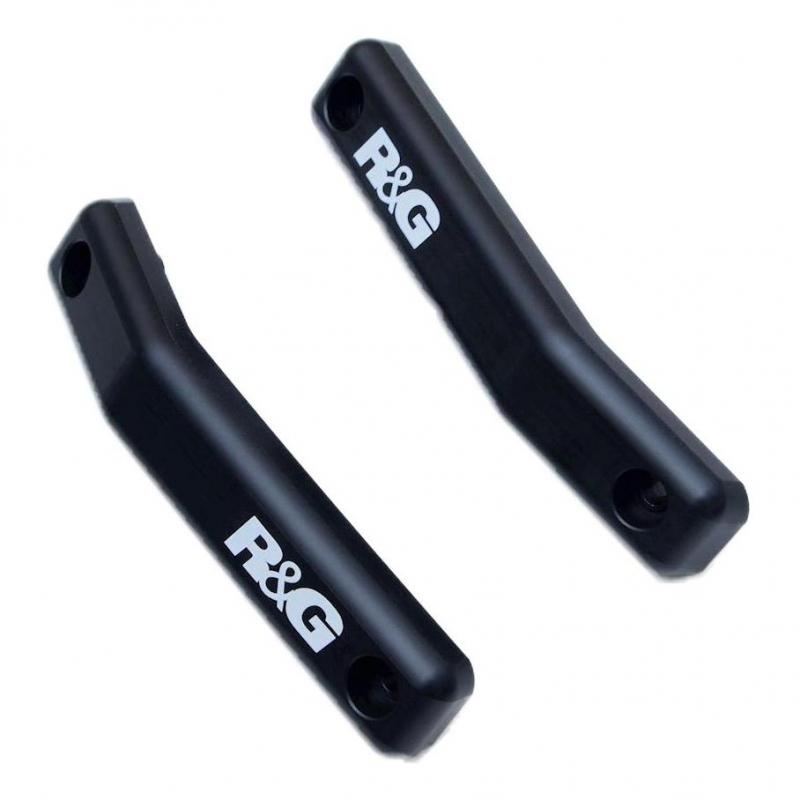 Patins de radiateur R&G Racing noir Suzuki GSX 1000 Katana 19-20