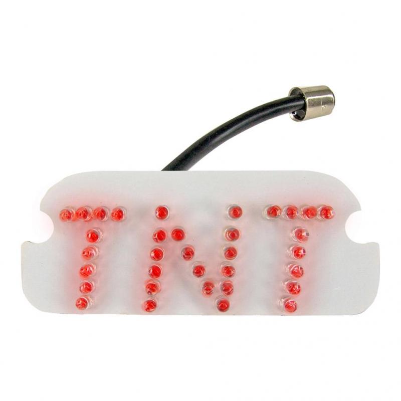 Plaque arrière à leds TNT Booster 2004