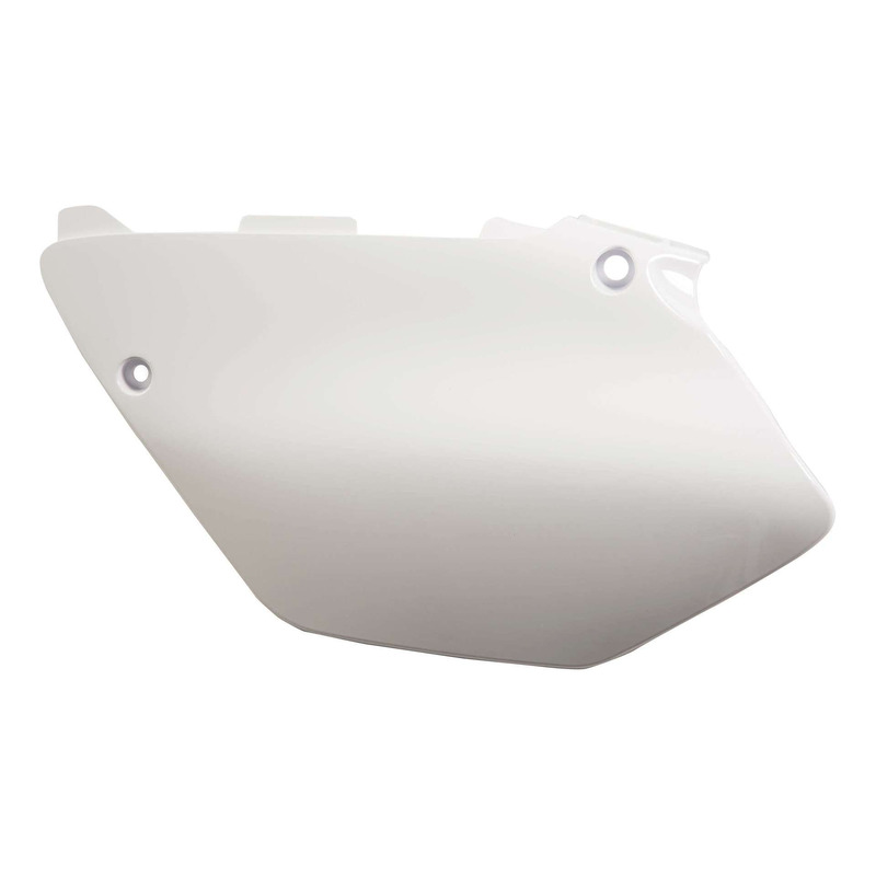 Plaques LatÃÂ©rales ACERBIS Blanc Ã¢   Yamaha 125 / 250 YZ