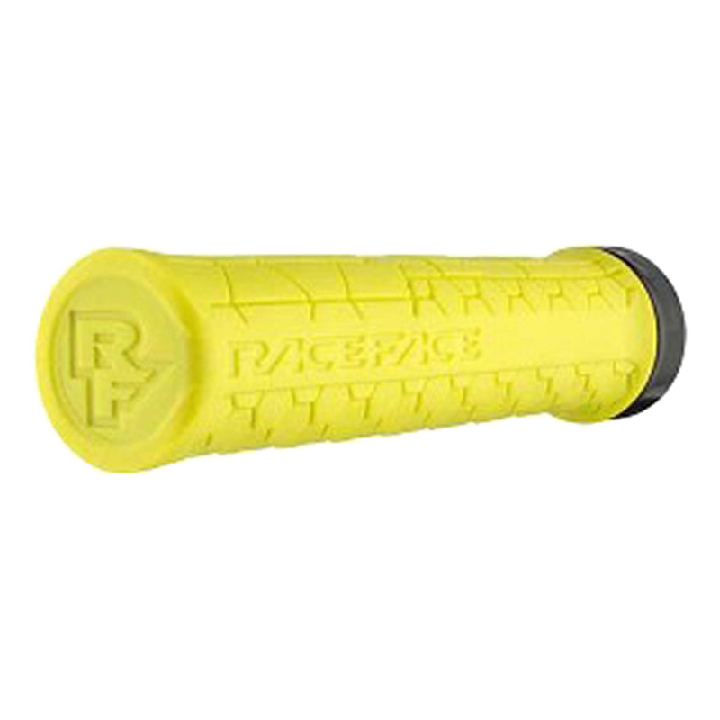 Poignées Race Face Getta Grip - jaune & noir- 30mm