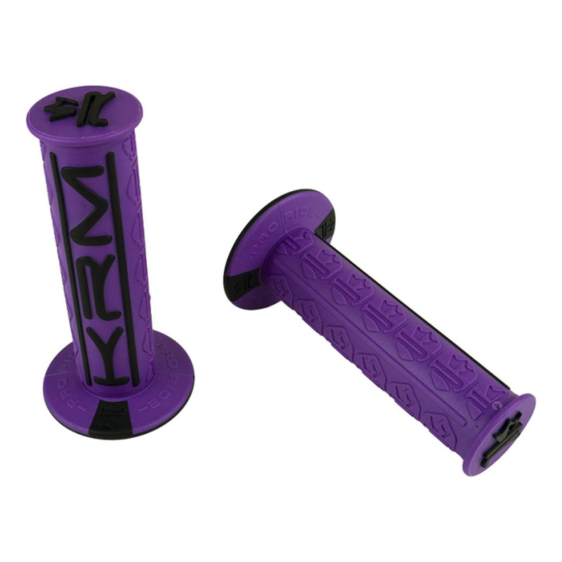 Revêtements de poignées KRM Pro Ride violet/noir