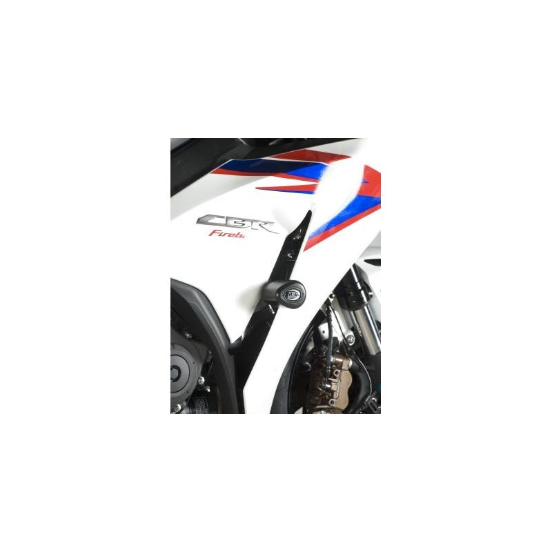 Tampons de protection R&G Racing Aero blanc Honda CBR 1000 RR 14-16 sa