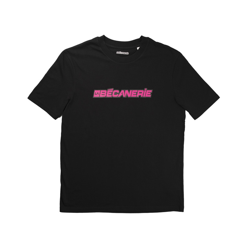 Tee-Shirt La Bécanerie 2025 noir/rose