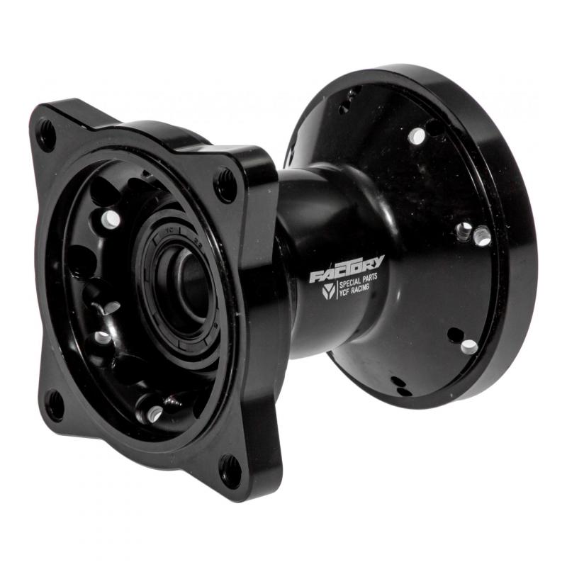 Moyeu avant YCF Cnc noir