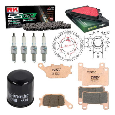 Kit entretien NF Prokit premium Kawasaki Z900 RS 2018-25