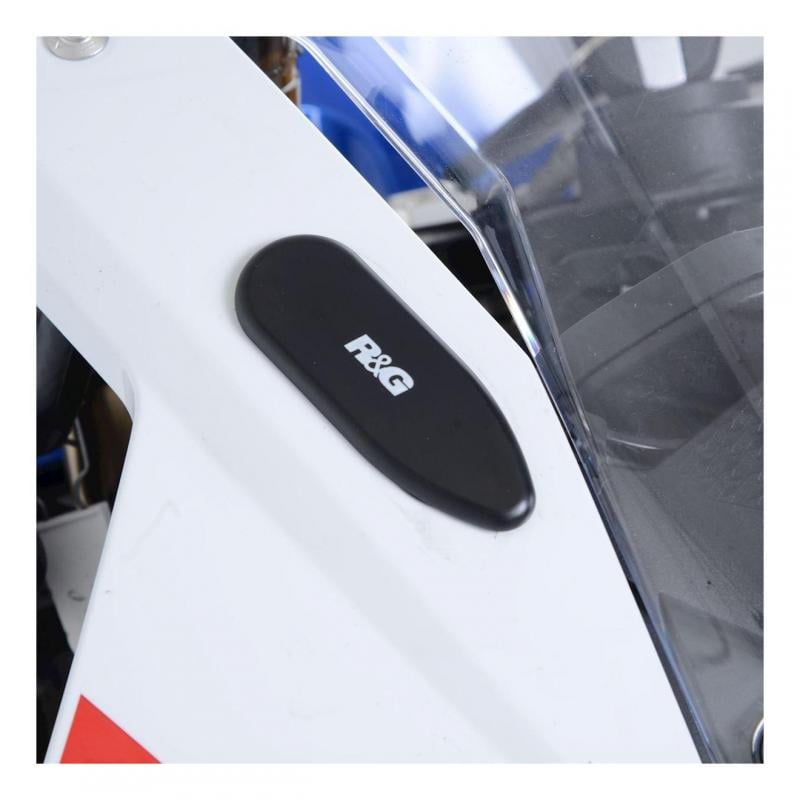 Caches orifices de rétroviseur R&G Racing noirs BMW S 1000 RR 19-20