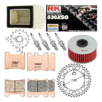 Kit entretien NF Prokit premium Yamaha XJ 600 1991