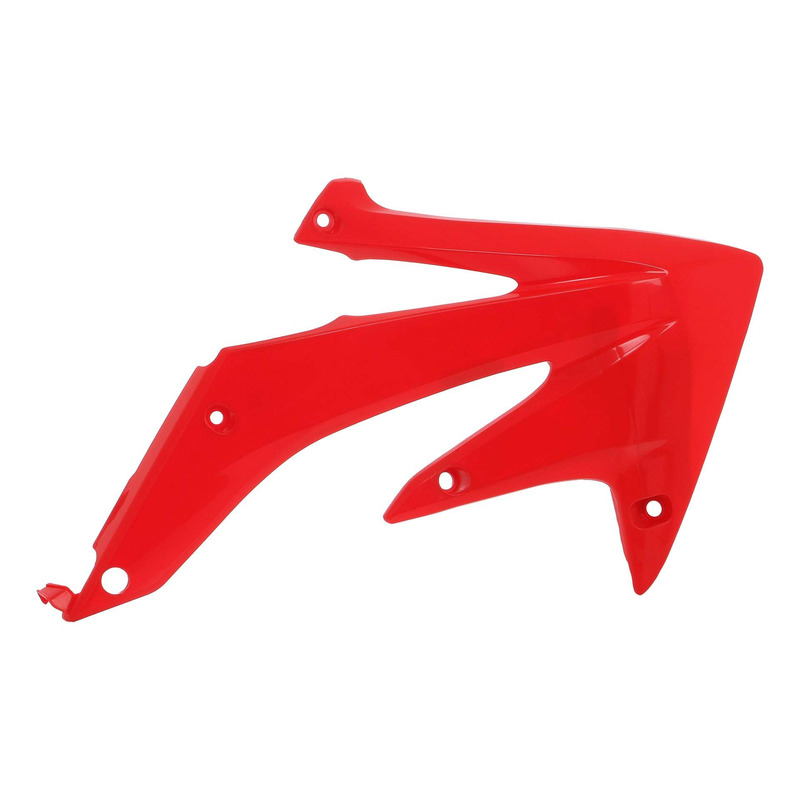 Ouïes de Radiateur ACERBIS Rouge - Honda 450 CRF-R 05-08