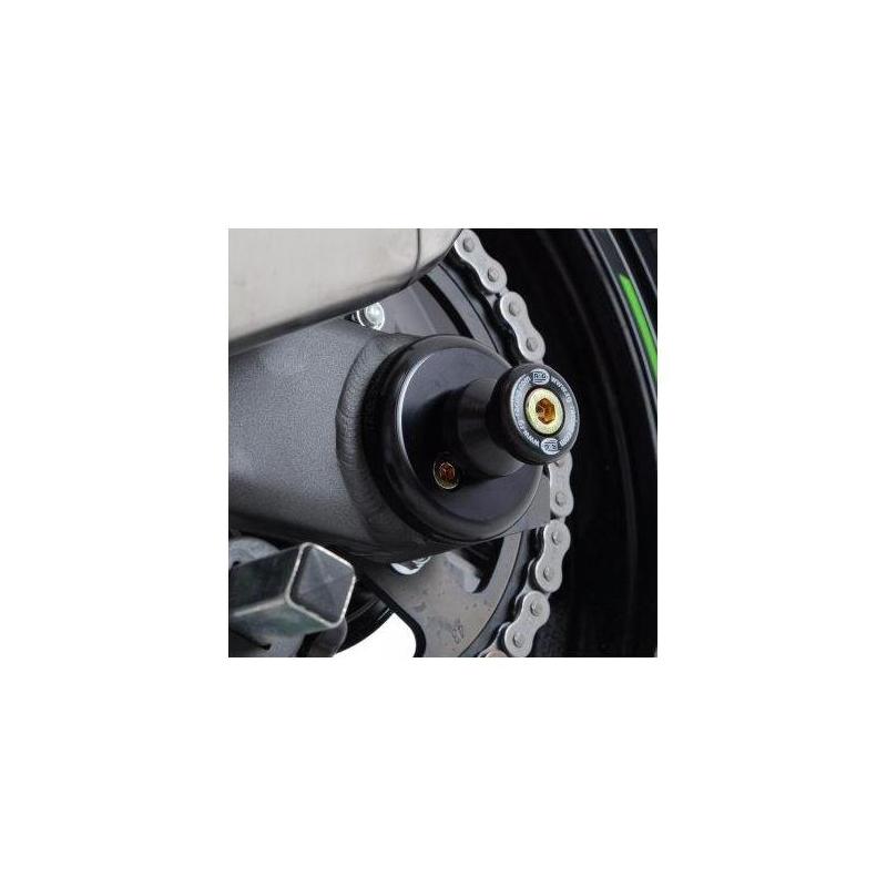 Tampons de bras oscillant diabolos R&G Racing noir Triumph Tiger 1050