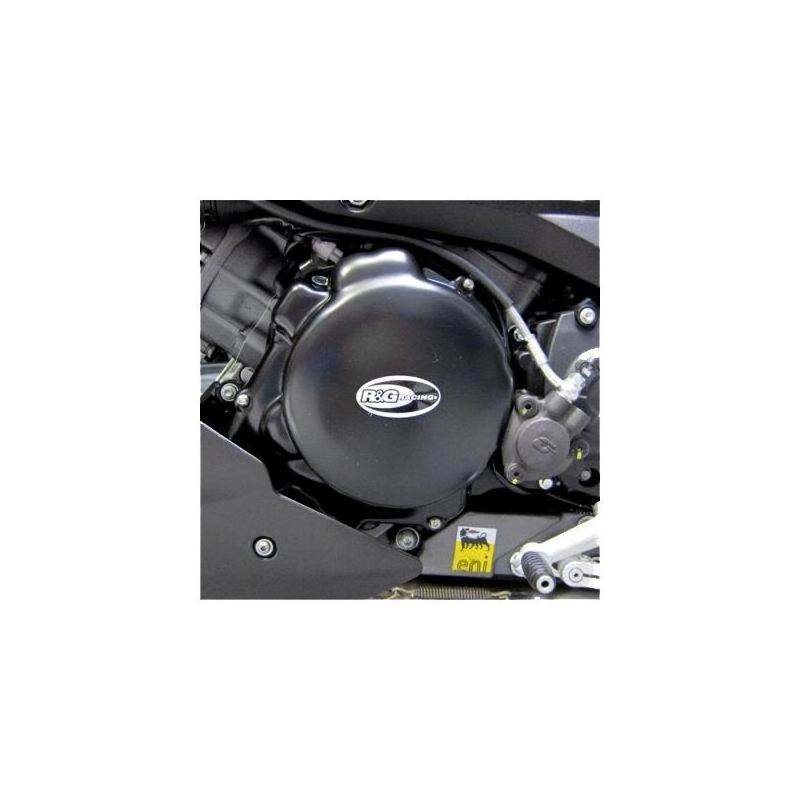 Couvre carter gauche (alternateur) R&G Racing noir Aprilia Dorsoduro 1