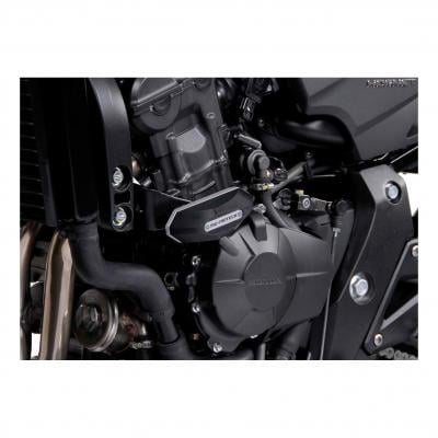 Kit de tampons de protection SW-MOTECH noir Honda CB600 F 07-, CBF600 S / N 08-09