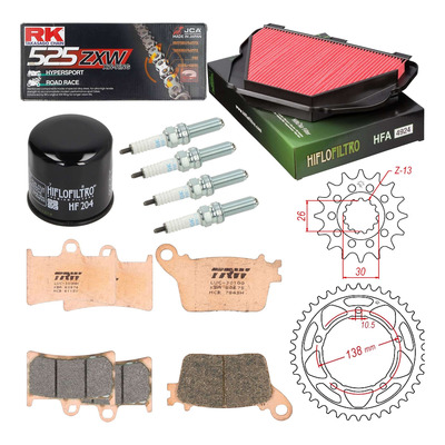 Kit entretien NF Prokit premium Yamaha YZF-R1 1000 2015-21