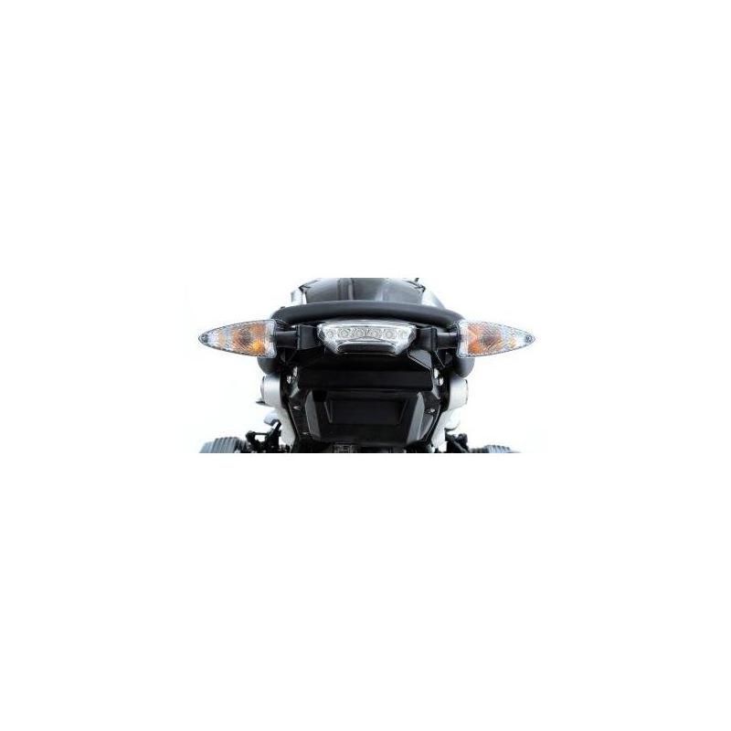 Support de plaque d’immatriculation R&G Racing noir Yamaha Tracer 700 16-17
