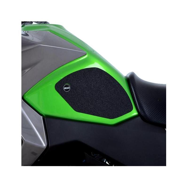 Kit grip de réservoir R&G Racing noir Kawasaki Versys X 300 17-18