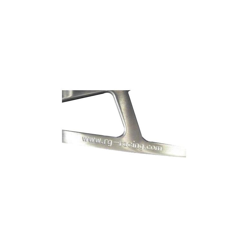 Patte de fixation de silencieux R&G Racing aluminium Aprilia RSV 1000