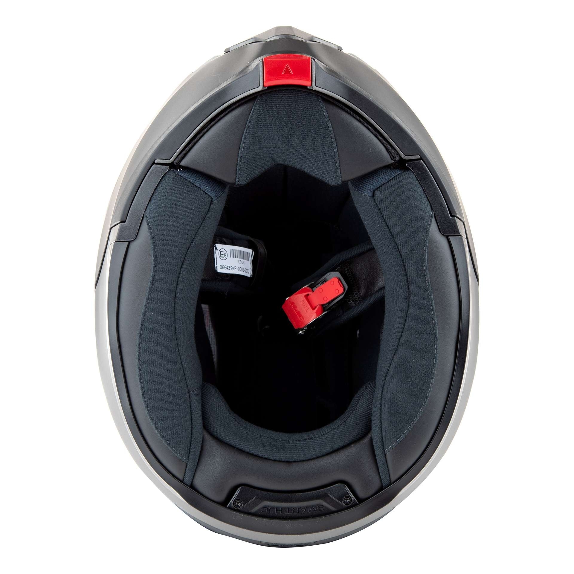 Casque Moto Modulable HJC I80 UNI Metal Black - Homologué ECE 22.06 - Visière Pinlock Prête - Écran Solaire Intégré - Taille XL