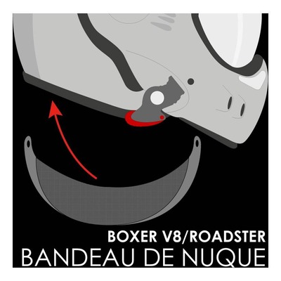 Bandeau de nuque Roof pour casque RO5 Boxer et Roadster