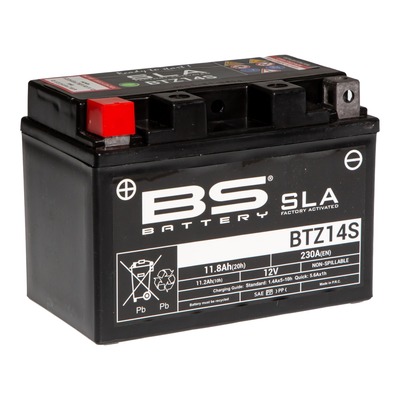 Batterie BS Battery BTZ14S 12V 11,8Ah SLA activée usine