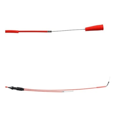 Câble de gaz Doppler rouge Derbi Senda/Smt/RCR/SX Euro3/4
