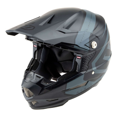 Casque cross 6D ATR-2 Torque charcoal mat