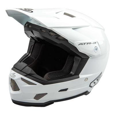 Casque cross 6D ATR-3 Solid glossy white