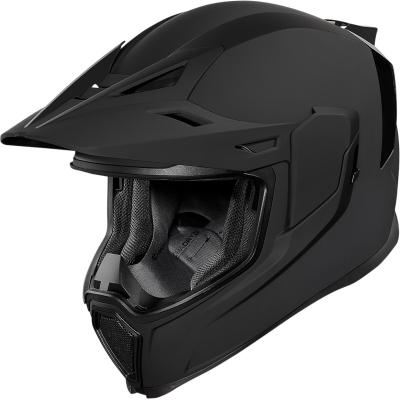 Casque Trail Icon Airflite Moto Rubatone noir