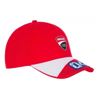Casquette baseball Ducati Dual Dovizioso 04 rouge