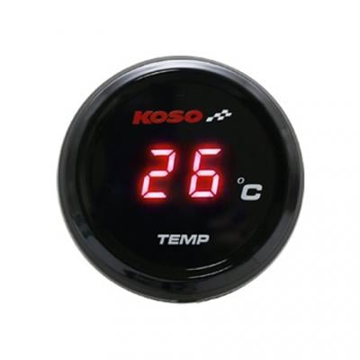 Compteur de température Koso I-Gear affichable rouge