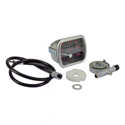 Compteur peugeot MVL Rectangulaire 120km/h Complet (type origine)