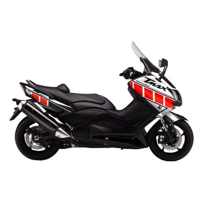Kit déco Kutvek brillant Vintage Rouge Yamaha T-Max 500 01-07