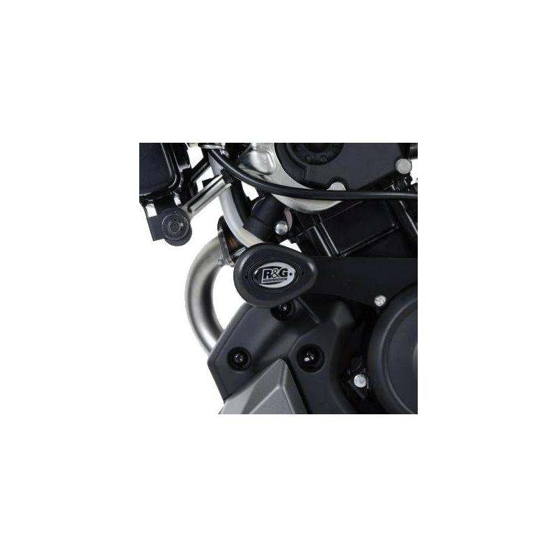 Tampons de protection R&G Racing Aero noir Yamaha MT-03 321 16-18