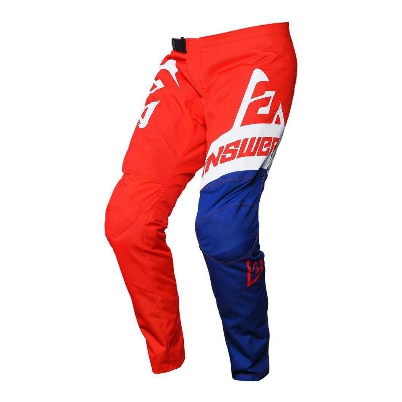 Pantalon cross enfant Answer Syncron Voyd Junior rouge/reflex/blanc- 2