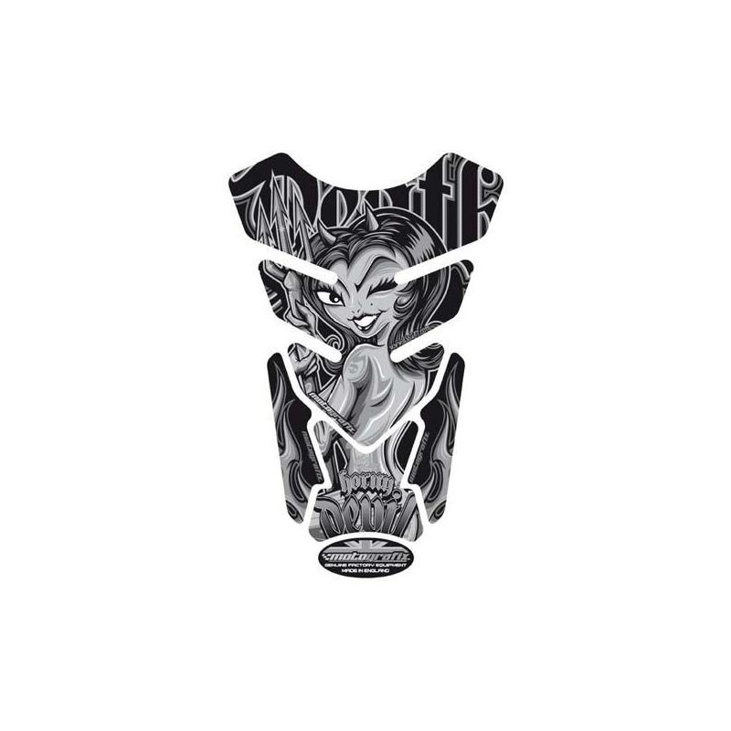 Protection de réservoir Motografix Street Style noir/gris 4 pièces