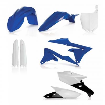 Kit plastique complet Acerbis Yamaha 250 YZ-F 2018 Bleu/Blanc/Noir Brillant