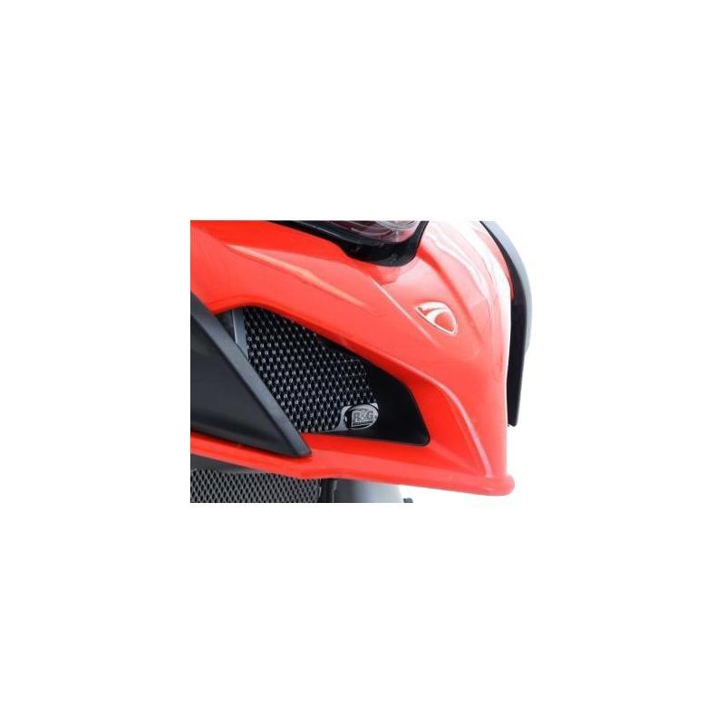 Protection de radiateur d’huile noire R&G Racing Ducati Multistrada 1200 Enduro 16-18