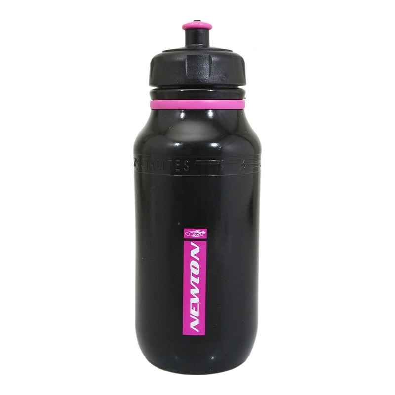 Bidon Newton Two 600ml noir/rose (bouchon visser)