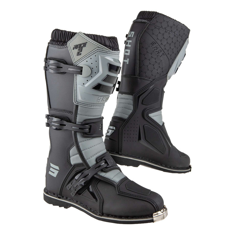 Bottes cross Shot Race 2 noir/gris