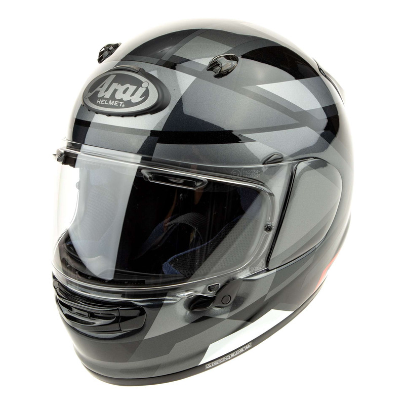 Casque intÃ©gral Arai Quantic Mosaic black/grey- XS