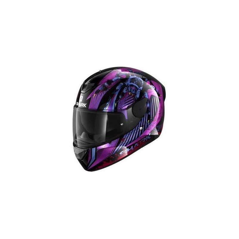 Casque intégral Shark D-Skwal 2 Atraxx noir/violet brillant- XS