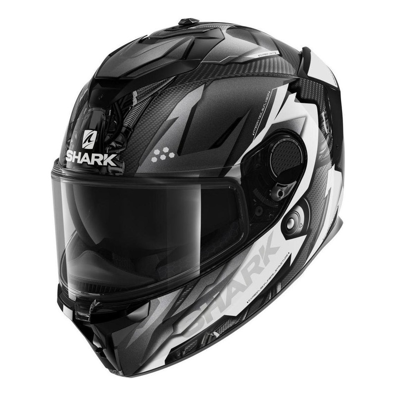 Casque intégral Shark Spartan GT Carbon Urikan carbone/anthracite/bla