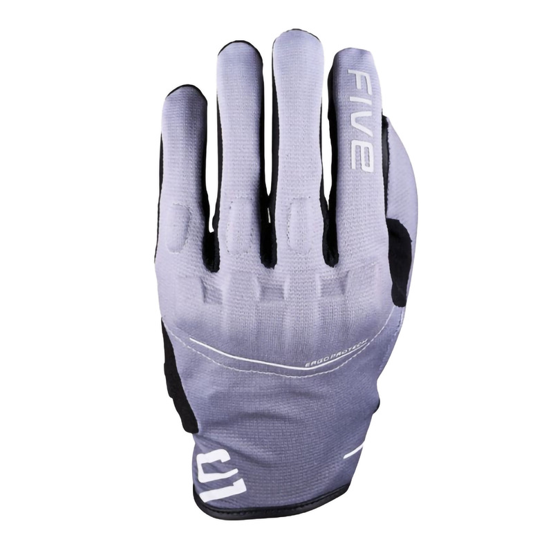 Gants cuir/textile femme Five RS4 Evo Woman gradiant/white/black
