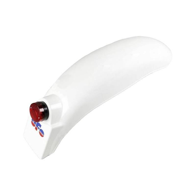 Garde-boue arrière avec feu UFO KTM 240 MX 75-76 blanc