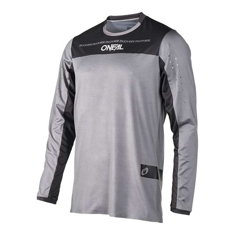 Maillot O'Neal Element Hybrid manche longues noir/gris
