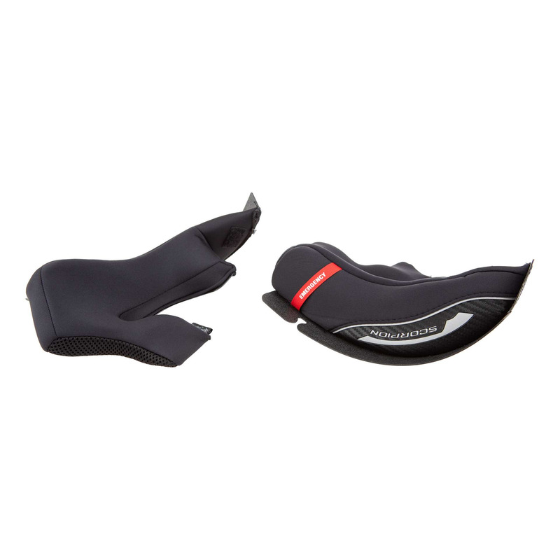 Mousses de joues Scorpion Exo-1400 Evo Air