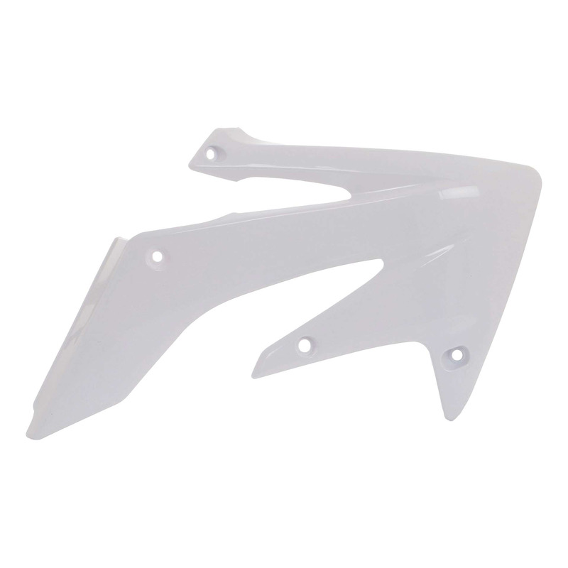 OuÃ¯es de Radiateur ACERBIS Blanc - Honda 250 CRF-R