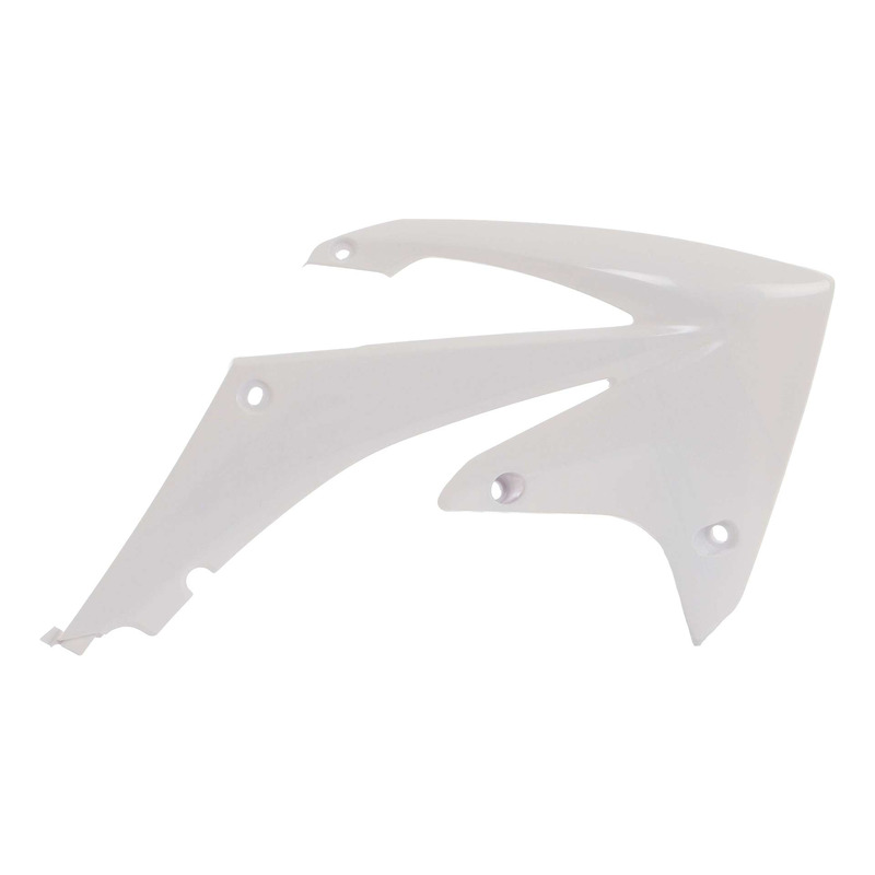 Ouïes de Radiateur ACERBIS Blanc - Honda 250 CRF-R 10-13