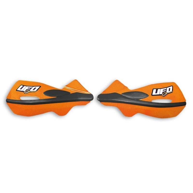 Paire de coques UFO pour protège-mains Patrol orange/noir