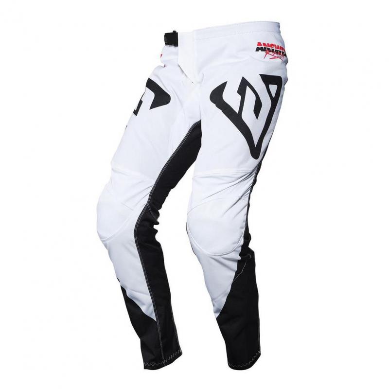 Pantalon cross Answer Syncron Pro Glow blanc/noir/rose- 36