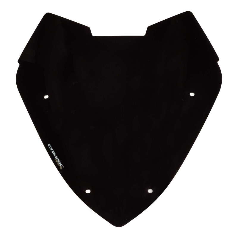 Pare-brise Ermax Sport 41 cm Yamaha X-Max 125 18-22 noir foncé opaque