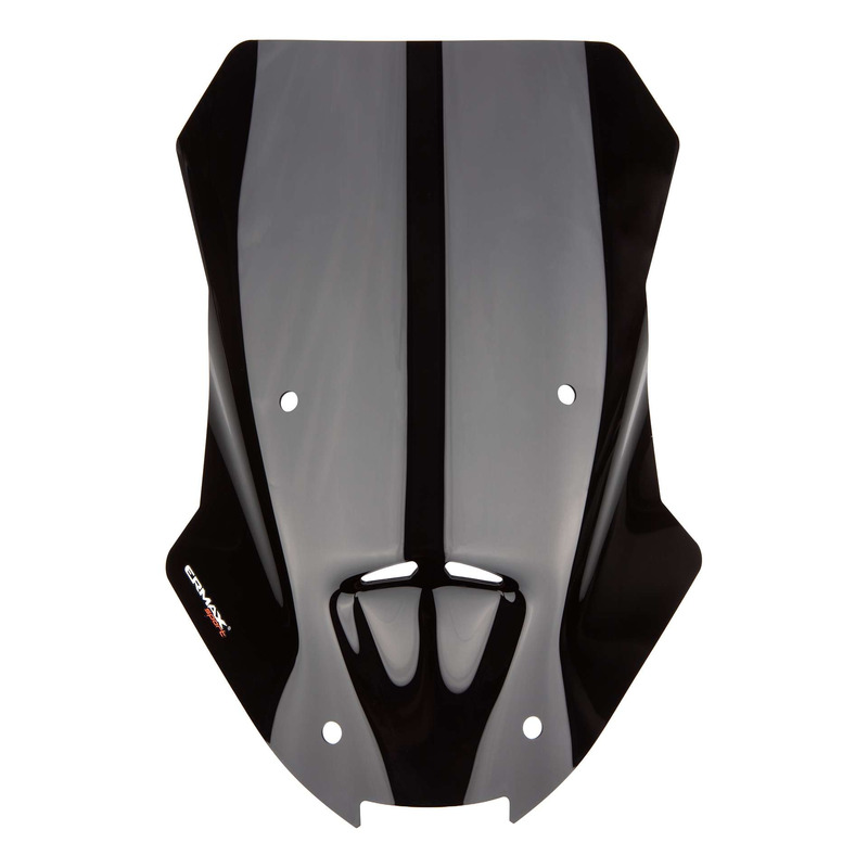 Pare-brise Touring Ermax 45 cm Honda ADV 350 22-25 noir foncé opaque